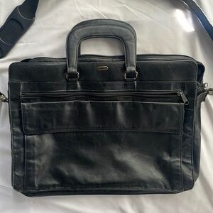 NWOT: Renwick Executive 6 Compartment Briefcase - Uncompromising Style & Funct…
